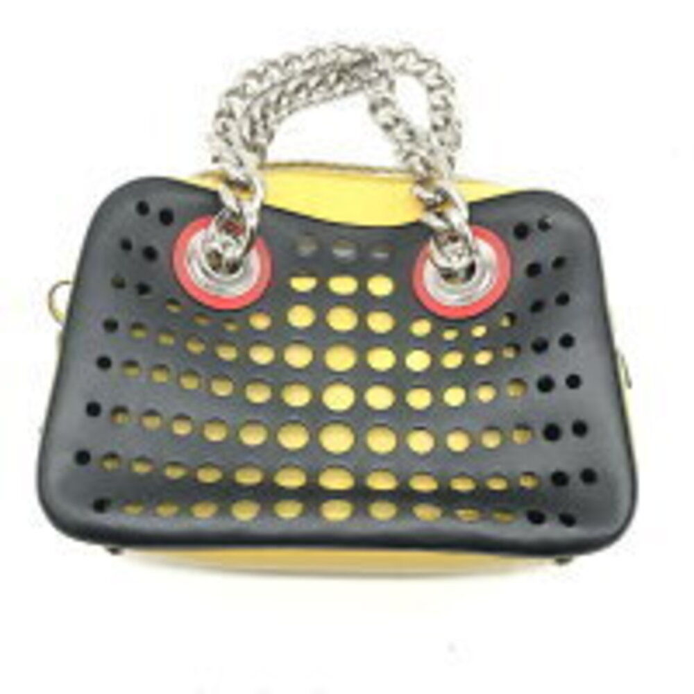 Prada Boston Punching Chain Bag